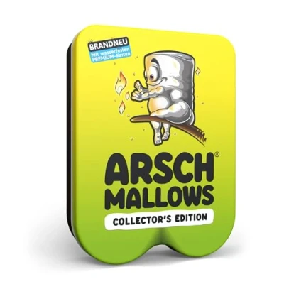 Abbildung von DENKRIESEN ARSCHMALLOWS® Collector&#039;s Edition Weniger frisst mehr Wasserfestes Kartenspiel Ab 9 Jahren 2 6 Spieler Lustiges Familienspiel Perfekt für Spieleabende und Partys