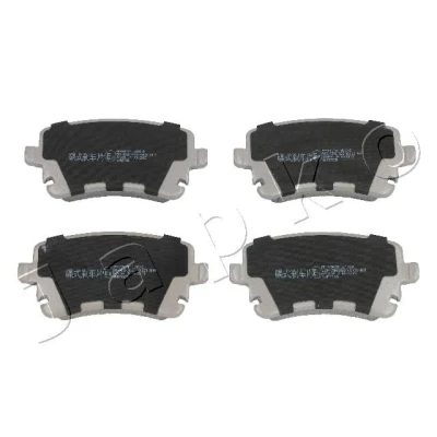 Abbildung von JAPKO 510907 Bremsbelagsatz Hinterachse AUDI: A4 B7 Avant, A6 C6 Limousine, BENTLEY: Continental GT