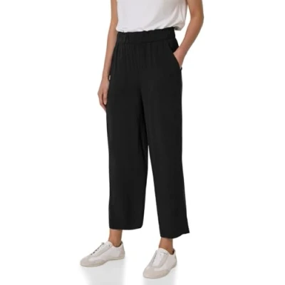 Abbildung von Street One Studio Damen F379264 Viskose Culotte, Schwarz, 40W / 28L