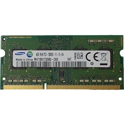 Abbildung von Samsung ram memory 4GB (1 x 4GB) DDR3 PC3 12800,1600MHz, 204 PIN SODIMM for laptops