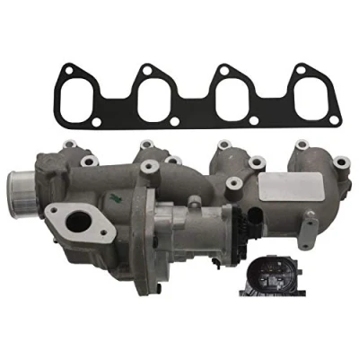 Abbildung von FEBI BILSTEIN 45421 AGR Ventil elektrisch mit Dichtung FORD: Focus 2 Kombi, C Max, Galaxy Mk2 MPV