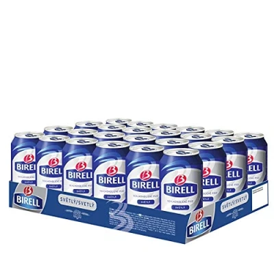 Abbildung von Birell Svetly Helles alkoholfreies 330ml dosenbier (24 x 330ml) EU