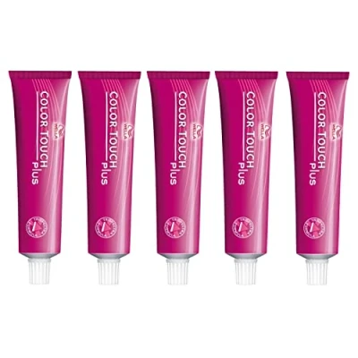 Abbildung von 3er Wella Professionals Color Touch Plus 55/07 Hellbraun Intensiv Natur Braun 60 ml