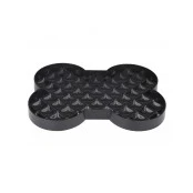 Abbildung von Lickimat Slodog Slowfeeder Fressmatte Hundenapf 35x26 cm Schwarz...
