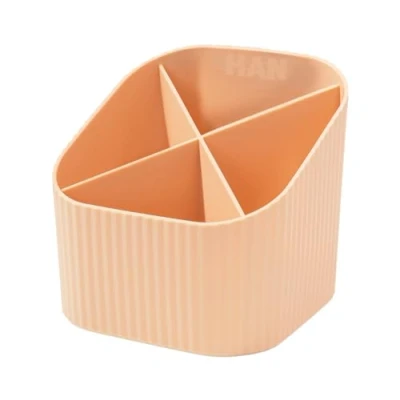 Abbildung von HAN Schreibtischköcher Re X LOOP say yes to 100% recycled, modernes, junges Design für alle Schreibtischutensilien, pastellorange, 17238 881