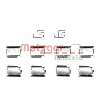 Abbildung von METZGER 109 1246 Zubehörsatz, Scheibenbremsbelag OPEL: Corsa C Schrägheck, Tigra Twintop, Meriva A, FIAT: Freemont, CHRYSLER: GRAND 5OYAGER 5