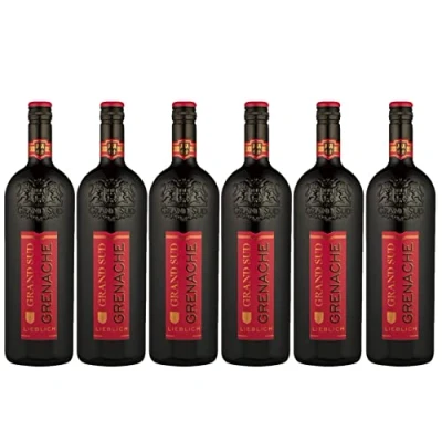 Abbildung von Grand Sud Grenache aus Süd Frankreich Sortentypischer Lieblicher Rotwein (6 x 1 L)