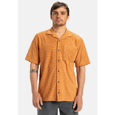 Abbildung von Quiksilver PANA MIT Kurzen Hemd, Herren, Größe: Large, Cmn