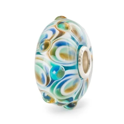 Abbildung von Trollbeads Frühlings Kollektion Blühende Verbindungen 2024 Glasbeads (Geheime Quelle TGLBE 20407)