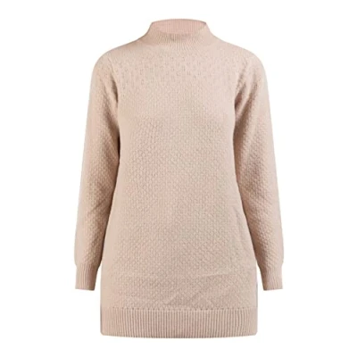 Abbildung von SIDONA Damen Strick Pullover 15525100 SI01, Beige, XL/XXL