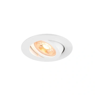 Abbildung von SLV NEW TRIA 68, Deckeneinbauleuchte, rund, max. 10W GU10, weiß
