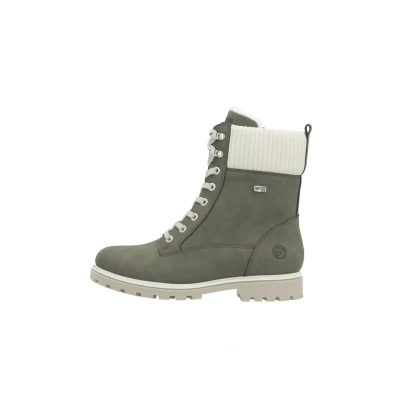 Abbildung von Remonte Snowboot/Winterstiefel, Damen, Größe: 38, Khaki vanilleweiß Schuhe