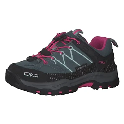Abbildung von CMP Kids Rigel Low Trekking Shoes Wp Unisex Kinder Schuhe, Mineral Green Purple Fluo, 28 EU