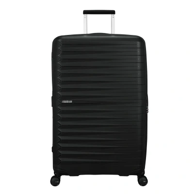 Abbildung von American Tourister Hartschalen Trolley &quot;FASTFORWARD, verschiedene Größen und Farben&quot;, 4 Rollen, Koffer personalisierbar TSA Schloss Volumenerweiterung