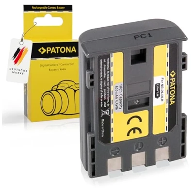 Abbildung von PATONA Akku NB 2L / 2LH 600mAh Kompatibel mit Canon NB2L 2L18 BP 2L5 2L12 2L14 EOS 350D 400D PowerShot G7 G9 S40 S50 S60 S70 MV800 MV960