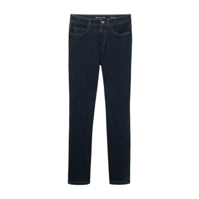 Abbildung von TOM TAILOR Damen 1041100 Alexa Straight Jeans, 10115 Clean Rinsed Blue Denim, 32W / 30L