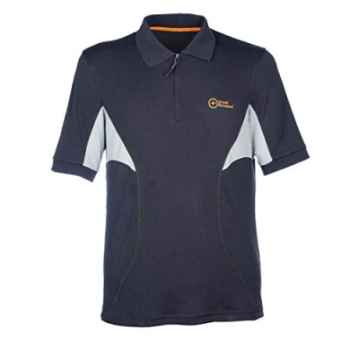 Abbildung von Great Escapes Wolf Poloshirt für Herren Medium Vulcan/Quarry