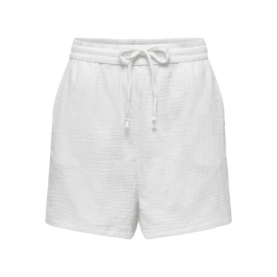 Abbildung von ONLY Damen Onlthyra Shorts Noos Wvn, Cloud Dancer, S