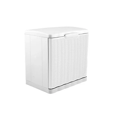 Abbildung von Stefanplast 30340 Schuhschrank Box, Aufbewahren, In Rattanoptik aus Kunststoff, 40 x 30 cm