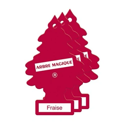 Abbildung von Wunderbaum 178209 Erdbeere, 3 er Pack Rot