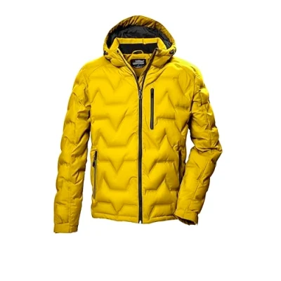 Abbildung von Killtec Funktionsjacke Kow 60 Mn Qltd Jckt 41834 000 in Daunenoptik mit Kapuze winddicht, wasserabweisend