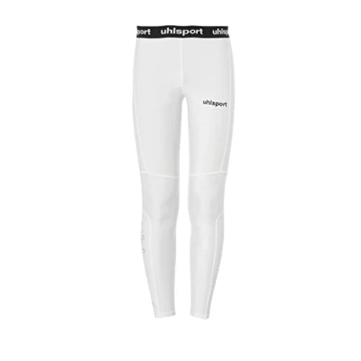 Abbildung von uhlsport Distinction PRO LONG Tights Unterhose lang, Größe: Large, Weiss