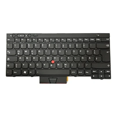 Abbildung von Zahara mit Zeigestock, deutsche Tastatur GR ohne Hintergrundbeleuchtung für Lenovo ThinkPad X230, X230 Tablet, T430, T430s, T530, W530, L430, L530 04Y0502 04Y0577 04X1213 04X1289 04X1327 04Y0614