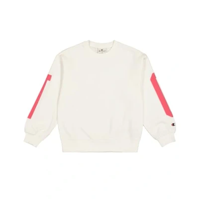 Abbildung von Champion Crewneck Graphic SHOP Sweatshirt für Kinder, Größe: 92/98, Offwhite