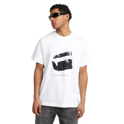 Abbildung von G Star Herren Water Burger Loose T Shirt, Weiß (White D25690 c336 110), XL EU