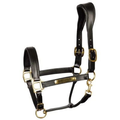 Abbildung von Harry&#039;s Horse Halfter Leder Anatomic Full Schwarz