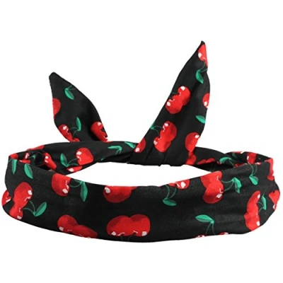 Abbildung von Black and Red Cherry Wire Headband by on Top