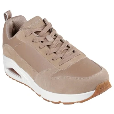 Abbildung von Skechers Herren Uno Stacre Sneaker, Sand, 9 Wide
