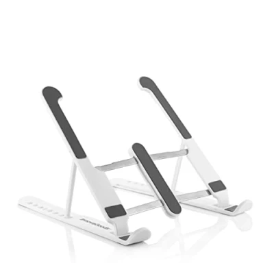 Abbildung von InnovaGoods® Falt und Verstellbarer Laptop Ständer Flappot, hält Ihren bequem sicher, mit faltbarem verstellbarem Design, ideal für Zuhause Büro.