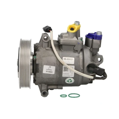 Abbildung von ELSTOCK 51 0442 Kompressor PAG 46 R 134a mit Dichtungen AUDI: A6 C6 Avant, A4 B8 B7 Avant