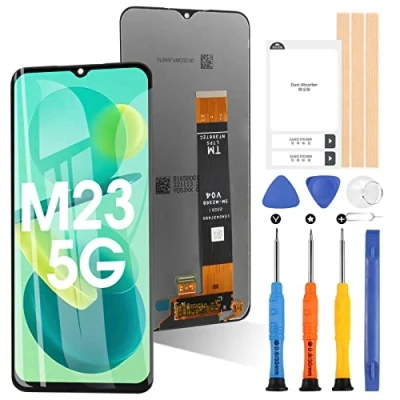 Abbildung von ARSSLY Ersatzbildschirm für Samsung Galaxy M23 5G SM M236B M236B/DS LCD Display 6,6 Zoll Touchscreen Digitizer Montage Reparatur Teile mit kostenlosem Werkzeug