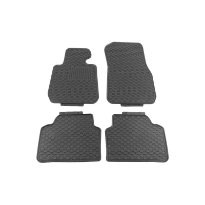 Abbildung von VAICO V20 4091 Fußmattensatz Gummi vorne und hinten 4 schwarz Maßgefertigt BMW: 3 Touring, Limousine