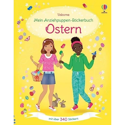 Abbildung von Mein Anziehpuppen Stickerbuch: Ostern: Stickerheft zur Osterzeit mit über 340 Stickern Ostergeschenk für Kinder ab 5 Jahren (Meine Stickerbücher)