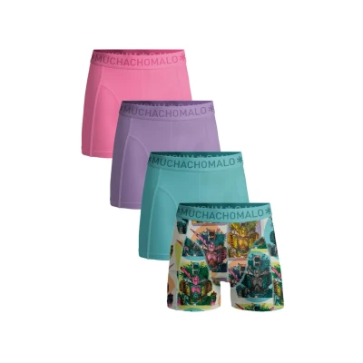 Abbildung von Muchachomalo Herren Boxer Shorts 4er Pack Unterwäsche
