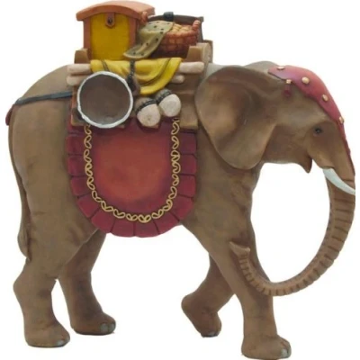 Abbildung von Elefant, geeignet für 7cm Figuren, handbemalen
