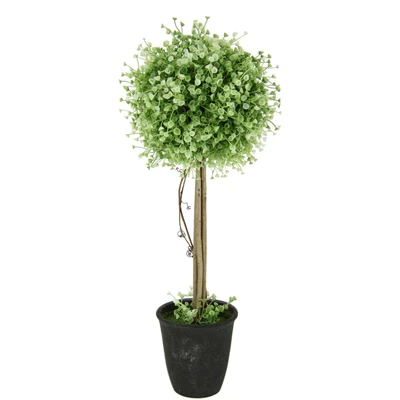 Abbildung von I.GE.A. Kunstbaum &quot;Buchskugelbaum&quot;, im Kunststofftopf