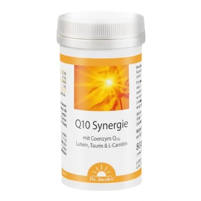 Abbildung von Dr. Jacob&#039;s Coenzym Q10 Synergie Lutein Taurin L Carnitin B2