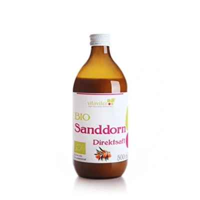 Abbildung von Vitavitee Bio Sanddorn Direktsaft Sanddornsaft (500 ml)