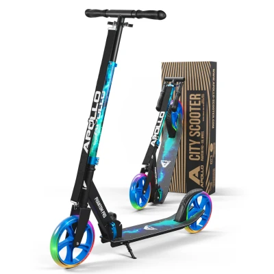 Abbildung von Apollo Cityroller City Scooter Phantom Pro Klappbarer Roller für Kinder, Höhenverstellbar Tretroller Erwachsene