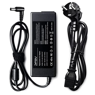 Abbildung von PFMY Laptop Netzteil Ladegerät Ladekabel 19,5V 4,7A 90W für Sony VAIO PCG VGP VGN Notebook AC19V19 AC19V36 AC19V37 AC19V42 AC19V48 AC19V63 AC19V20 AC Adapter Charger