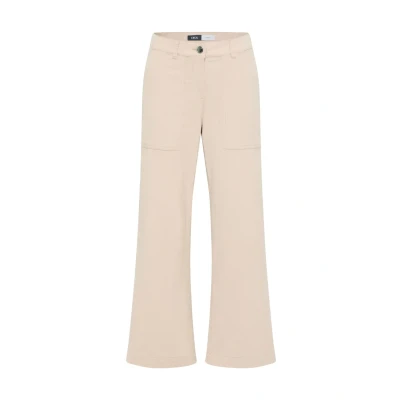 Abbildung von Cecil WIDE Stoffhose, Damen, Größe: 36x30, Beige