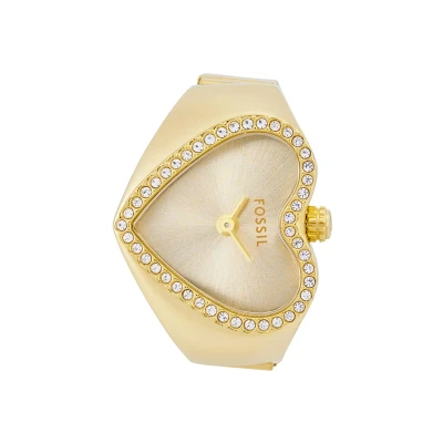 Abbildung von Fossil Damen Ringuhr Gold ES5407