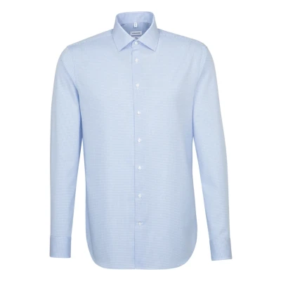 Abbildung von Seidensticker SLIM FIT Hemd, Herren, Größe: 44, Light blue