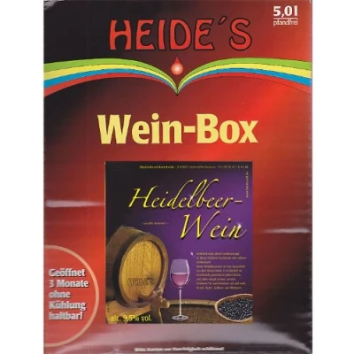 Abbildung von Heidelbeerwein 9,5% Alc., 5 Liter