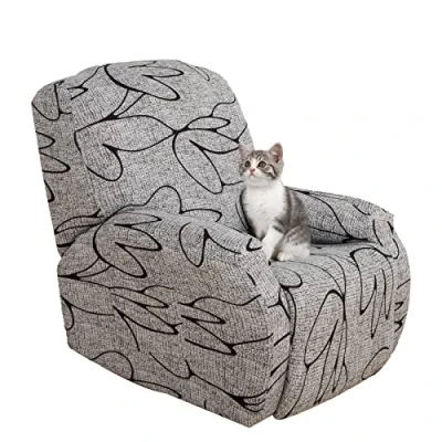Abbildung von Jaotto Copripoltrona Relax Reclinabile,Fodere 1 Posto Universale,Moderne Reclinabile Con Tasche Lavabile,Coperture per Divano da Massaggio,Stile Grigio