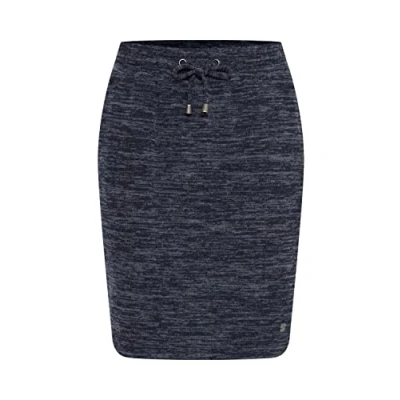 Abbildung von Oxmo Birga Bleistiftrock, Damen, Größe: Medium, Insignia blue melange